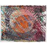 Untitled by Joyce Kozloff, mixed media paper weaving, sold Jul 2025