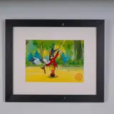 Goofy in How to Fish by Limited Edition, Walt Disney Serigraph Cel, sold Aug 2025