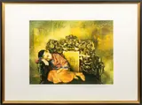 Dream by Jiang Guofang, Lithograph in Colors, sold Aug 2026