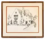Attributed by Nancy Barton, 1979, Ink on Paper, sold Aug 2026