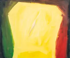 Color Field Composition in Yellow by Domenick Capobianco, Oil on Panel, sold Aug 2026