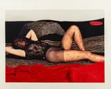 Reclining Female Figure by Anne Sager, Chromogenic Print, sold Aug 2026