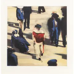 Eighty-Second Street by Christopher Brown, 1993, etching with spit bite and aquatint, sold Jul 2025