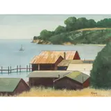Untitled by Vivyan Seward, watercolor, sold Jul 2025