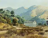 Untitled by Bernard Wynne, oil on canvas, sold Jul 2025