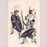 Original Gouache Illustration Osprey Publishing by Zulu Wars, Original gouache painting on board by legendary historical i, sold Aug 2025