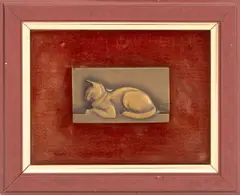 Untitled by Jacques Nam, Bronze Relief Plaque, sold Sep 2026