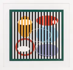End to End Suite by Yaacov Agam, 1991, Screenprint in Colors, sold Aug 2026