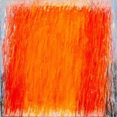 Abstract Color Field in Orange Tones by Domenick Capobianco, Acrylic on Canvas, sold Aug 2026