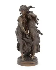 Untitled by Hippolyte Moreau, Bronze Sculpture, sold Aug 2026