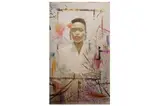 Untitled by Matthew Hindley, oil on linen, offered Oct 2021