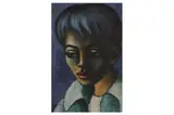 Untitled by Johannes Meintjes, oil on wood, offered Oct 2021