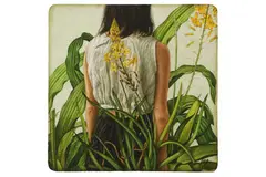 Untitled by Morteza Pourhosseini, oil on card, offered Oct 2021
