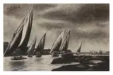 Untitled by Hassan Soliman, 1998, charcoal and pastel on paper, offered Oct 2021