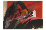 Untitled by Walid Siti, mixed media, offered Oct 2021