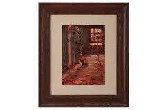 Untitled by M. Smencks, 1988, oil on canvas, offered Oct 2021