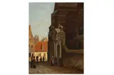 Untitled by Willem de Haas Hemken, oil on panel, offered Oct 2021