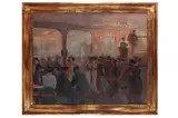 Untitled by Friedrich August Herkendell, oil on canvas, offered Oct 2021