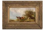 Untitled by Albert Jurardus van Proooijen, oil on panel, offered Oct 2021
