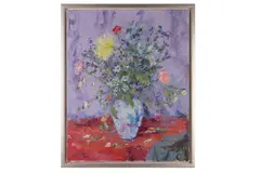 Untitled by Pierre Bittar, oil on canvas, offered Oct 2021