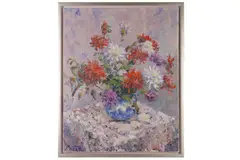 Untitled by Pierre Bittar, oil on canvas, offered Oct 2021
