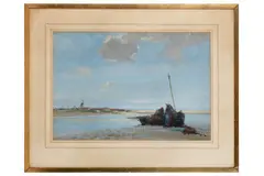 Untitled by Dudley Hardy, oil on board, offered Oct 2021