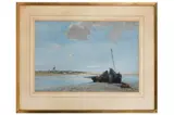 Untitled by Dudley Hardy, oil on board, offered Oct 2021