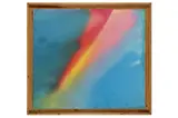 Untitled by Jeff Hoare, acrylic on paper, offered Oct 2021
