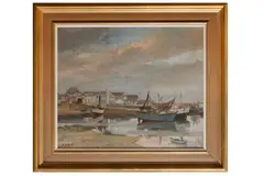 Untitled by Andrew Freeth, 1965, oil on canvas, offered Oct 2021