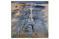 Untitled by André Civet, oil on canvas, offered Oct 2021