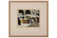Untitled by Leslie Goodwin, watercolour, offered Oct 2021