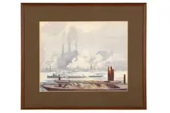 Untitled by H. Martyn, watercolour, offered Oct 2021