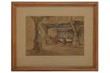 Untitled by William Ednie Rough, watercolour, offered Oct 2021