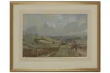 Untitled by John Gregory King, watercolour, offered Oct 2021