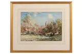 Untitled by Thomas William Morley, watercolour, offered Oct 2021