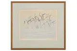 Untitled by Iola Spafford, etching, offered Oct 2021