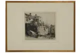 Untitled by Margaret M Rudge, etching, offered Oct 2021