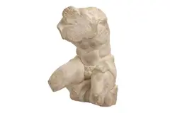 After the antique, evan, a classical sculpture of the belvedere torso by Pure White Lines, sculpture, offered Oct 2021