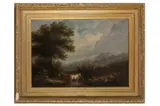 Untitled by Henry Milbourne, oil on canvas, offered Oct 2021