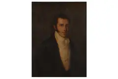 Untitled by Thomas Hickey, oil on canvas, offered Oct 2021