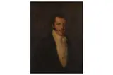 Untitled by Thomas Hickey, oil on canvas, offered Oct 2021
