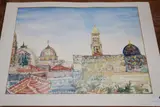 Jerusalem by Eva Boehm Frankel, 1979, watercolour, sold Feb 2020