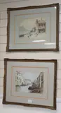Views of Venice by Warwick Goble, watercolor, offered Jan 2020