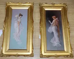 Untitled by Charles Frederick Lowcock, oil on board, sold Jan 2020