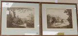 Brambletye, Sussex and Forest Row, Sussex, inscribed and dated 1837, 27 x 35cm by Mr Bourne, 1837, watercolor, sold Jan 2020