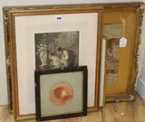 Breton market stall, monogrammed, 34 x 49cm and three other pictures by Percy Lancaster, watercolour, sold Jan 2020
