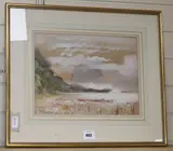 Buttermere by Cecil Arthur Hunt, watercolour, offered Jan 2020