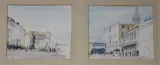 Views of Venice by Patrick Hamilton, watercolor, sold Jan 2020