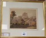 Hastings Church circa 1810 by David Cox Senior, watercolour, sold Jan 2020