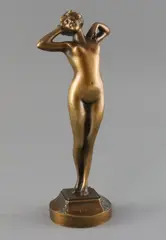Untitled by Leon-Louis Oury, bronze, sold Jan 2020